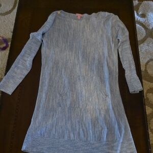 Lilly Pulitzer Blue Midi Dress